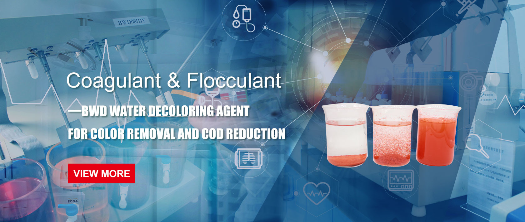 Phẩm chất Nước làm sạch hóa chất nhà máy