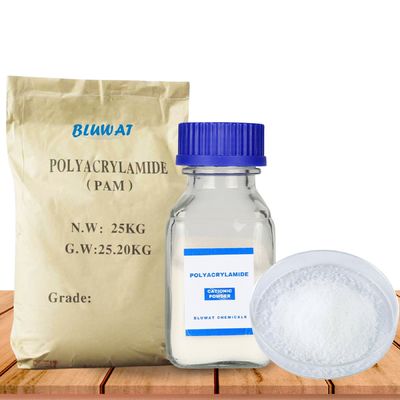 Mua Bột Polyacrylamide Cationic dạng bột cao cấp dùng cho xử lý nước thô sản xuất trực tuyến