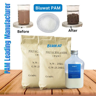 Mua Bột trắng Anionic Polyacrylamide Flocculant Giải thích ban đầu Điều trị thứ cấp và thứ cấp sản xuất trực tuyến