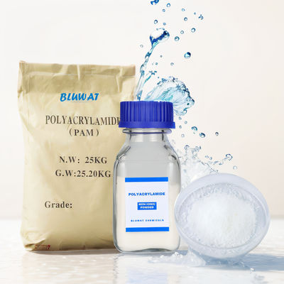 Mua Sức mạnh công nghiệp Polyelectrolyte Flocculant 20 triệu Trọng lượng phân tử Chất hóa học xử lý nước thải sản xuất trực tuyến
