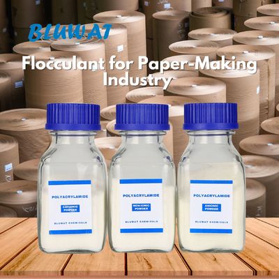 Mua Polyacrylamide flocculant không ion PAM như là chất hỗ trợ giữ nước khô trong sản xuất giấy sản xuất trực tuyến