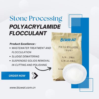 Mua Phân chế đá Flocculant trọng lượng phân tử cao Polyacrylamide anionic để khử nước bùn hiệu quả trong cắt sản xuất trực tuyến