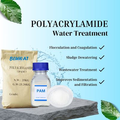 Mua Polyacrylamide không ionic PAM Polyelectrolyte cho xử lý nước Flocculation và coagulation sản xuất trực tuyến