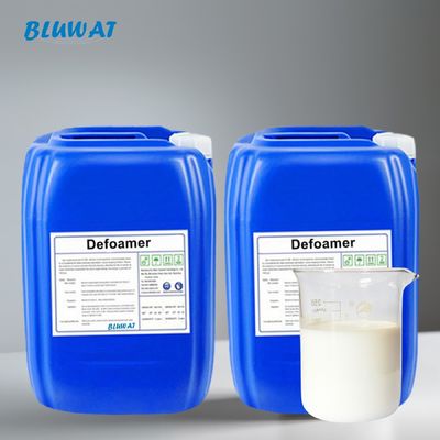 Mua 20-26% Các chất rắn Nononionic 200kg Chất làm bụi dựa trên nước có tác dụng nhanh Silicon Defoamer Antiform Agent For Latex Textile Sizing Ink Formulations sản xuất trực tuyến