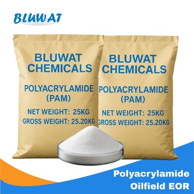 Mua HPAM Polyacrylamide cấp dầu mỏ để kiểm soát sự di chuyển EOR với trọng lượng phân tử 5-25 triệu trong 25kg / túi sản xuất trực tuyến