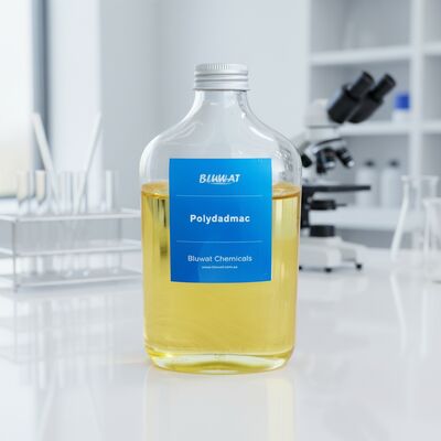 mua PolyDADMAC DA506 50% Chất rắn cao Độ nhớt siêu cao Polymer Cation dùng để loại bỏ hạt mịn trong xử lý nước sản xuất trực tuyến