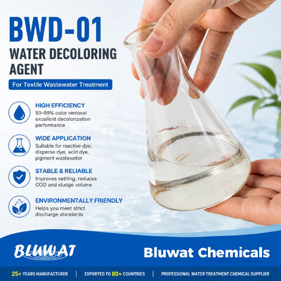 Mua BWD-01 Dicyandiamide Formaldehyde nhựa khử màu Hóa chất cho ngành dệt may sản xuất trực tuyến