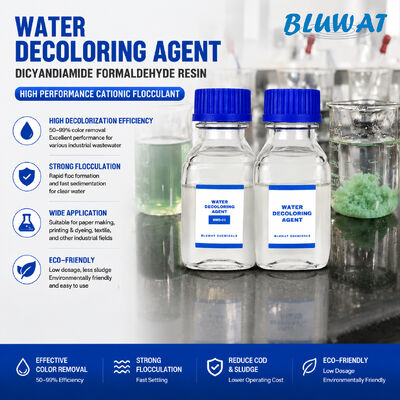Mua Nhựa formaldehyde Dicyandiamide lỏng  Polykationic Flocculating Agent cho xử lý nước thải sản xuất giấy sản xuất trực tuyến