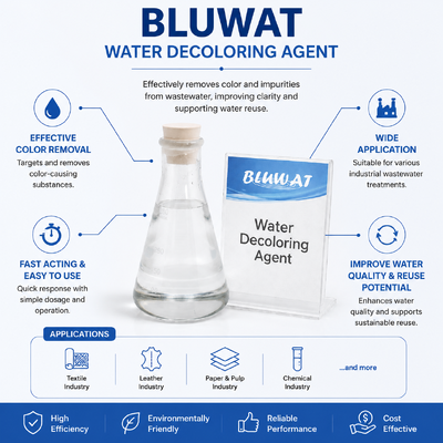 mua BWD-01 Thuốc làm mất màu nước cho chất thải công nghiệp có màu sắc cao với loại bỏ màu 50-99% và giảm 50-80% COD sản xuất trực tuyến