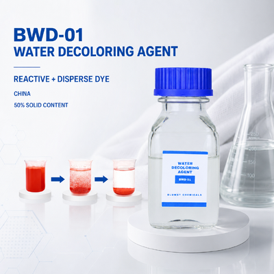 mua 50% -55% Chất rắn BWD-01 Chất khử màu nước cho nước thải nhuộm phản ứng và phân tán tại Trung Quốc sản xuất trực tuyến