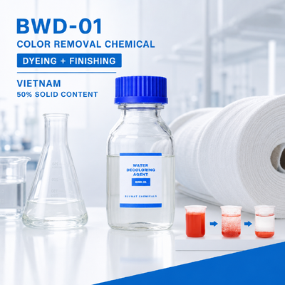 mua BWD-01 Hóa chất loại bỏ màu sắc cho nhuộm dệt may và hoàn thiện nước thải ở Việt Nam sản xuất trực tuyến