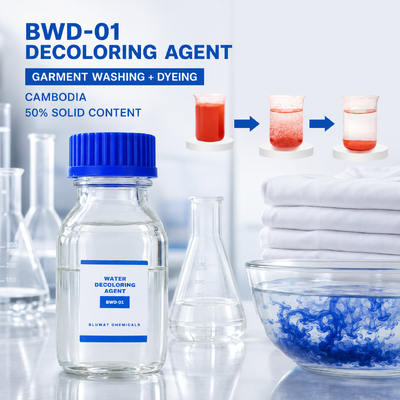 mua BWD-01 Chất làm mất màu cho chất thải giặt và nhuộm quần áo ở Campuchia sản xuất trực tuyến