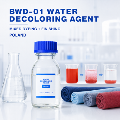 mua Chất khử màu nước BWD-01 với hàm lượng chất rắn 50% và pH 3-6 cho xử lý nước thải dệt may tại Ba Lan sản xuất trực tuyến