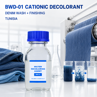 mua BWD-01 chất khử màu cationic cho giặt denim và kết thúc dệt may nước thải ở Tunisia sản xuất trực tuyến