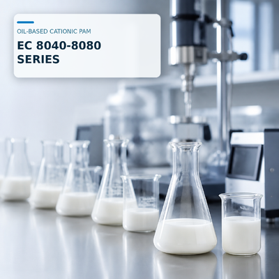 mua Blufloc EC 8040 đến EC 8080 Nhũ tương Cationic Polyacrylamide gốc nước có trọng lượng phân tử cao với độ tích điện cao đến rất cao sản xuất trực tuyến