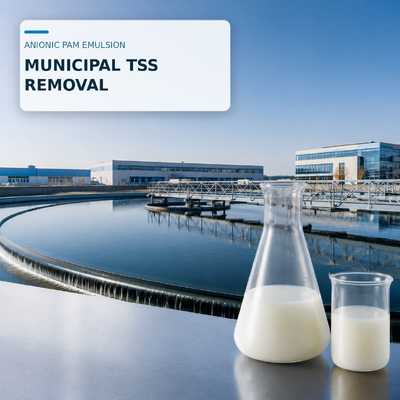 mua Nhũ tương Polyacrylamide Anionic để Loại bỏ TSS Nước thải Đô thị với Trọng lượng Phân tử Rất Cao và Tùy chọn Dựa trên Dầu và Nước sản xuất trực tuyến