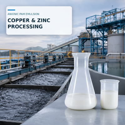 mua Nhũ tương Polyacrylamide Anionic cho Xử lý Khoáng sản Đồng và Kẽm với Trọng lượng Phân tử Rất Cao trong Công thức Dầu và Nước sản xuất trực tuyến