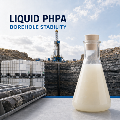 mua PHPA Shale Inhibitor Lỏng để ổn định lỗ khoan và kiểm soát xói mòn sản xuất trực tuyến