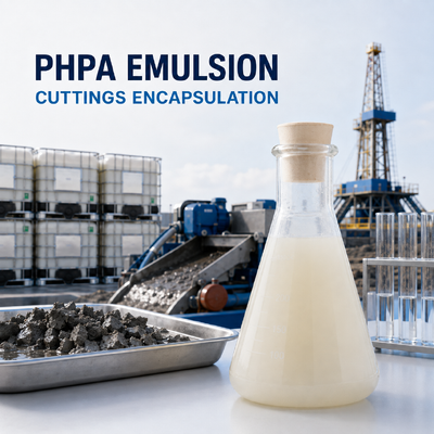 mua PHPA emulsion trọng lượng phân tử cao để đóng gói vỏ khoan sản xuất trực tuyến