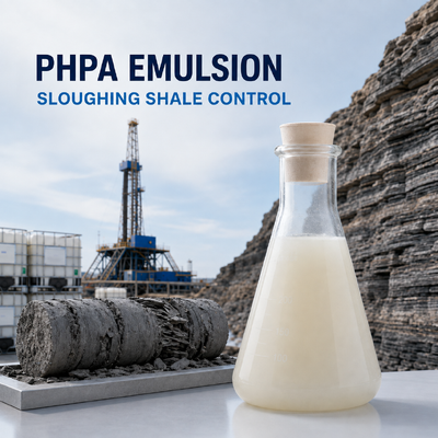 mua PHPA emulsion để kiểm soát đá phiến trong giếng dầu và khí sản xuất trực tuyến