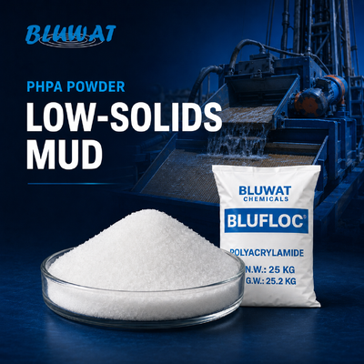 mua Bột PHPA Anionic cho Bùn gốc nước có hàm lượng rắn thấp với hàm lượng rắn tối thiểu 89% và Phạm vi pH hiệu quả 5–14 sản xuất trực tuyến
