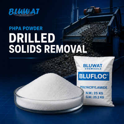 mua PHPA Bột flocculant với 89% Min. Nội dung rắn Anionic Copolymer cho các ứng dụng công nghiệp và khoan dầu mỏ sản xuất trực tuyến