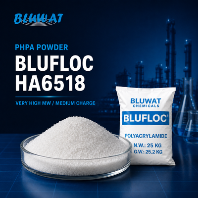 mua BLUFLOC HA6518 Bột PHPA - Trọng lượng phân tử rất cao, điện tích trung bình sản xuất trực tuyến