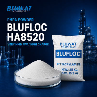 mua BLUFLOC HA8520 bột PHPA - trọng lượng phân tử rất cao, điện tích cao sản xuất trực tuyến