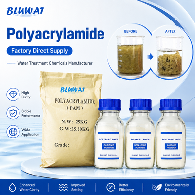 mua Bột Blufloc Anionic Cationic Nonionic Polyacrylamide cho xử lý nước, khai thác mỏ và tách công nghiệp sản xuất trực tuyến