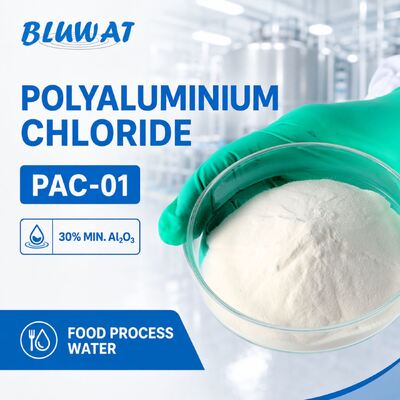 mua 30% Tối thiểu. Al2O3 Bột PAC-01 Polyyumin Chloride cho Xử lý Nước Chế biến Thực phẩm sản xuất trực tuyến