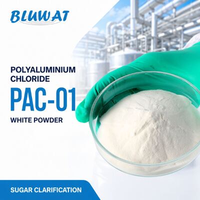 mua 45-55% cơ bản Bột trắng PAC-01 Polyaluminium Chloride để làm rõ đường sản xuất trực tuyến