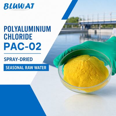 mua 30% Min. Al2O3 Xịt khô 25kg túi PAC-02 Polyaluminium Chloride cho xử lý nước thô theo mùa sản xuất trực tuyến