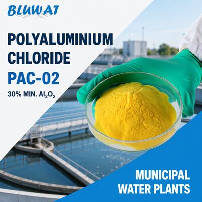 mua PAC-02 Polyaluminium Chloride với độ kiềm 45-85% và hàm lượng Al2O3 tối thiểu 30% cho nhà máy nước đô thị sản xuất trực tuyến
