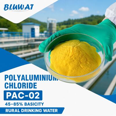 mua PAC-02 Polialumínio Cloreto com 0,1% Máx. Insolúveis e 30% Mín. Teor de Al2O3 em Sacos de 25kg para Água Potável Rural sản xuất trực tuyến