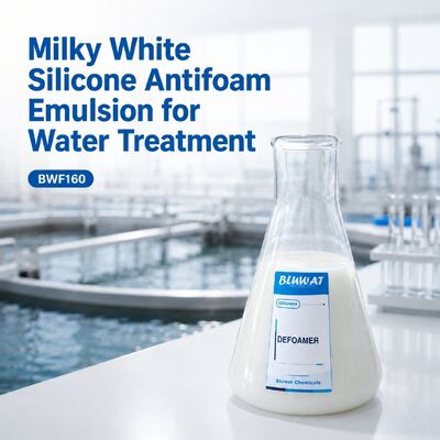 mua Chất chống tạo bọt silicone không ion màu trắng sữa với liều lượng 50-300 ppm cho xử lý nước sản xuất trực tuyến