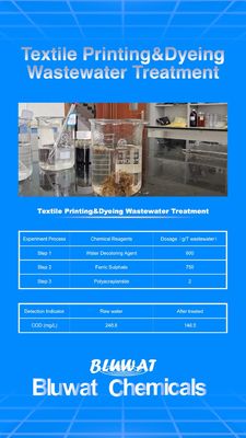 Mua Xử lý ngành dệt Bluwat Ferric Sulphate Xử lý nước thải sản xuất trực tuyến