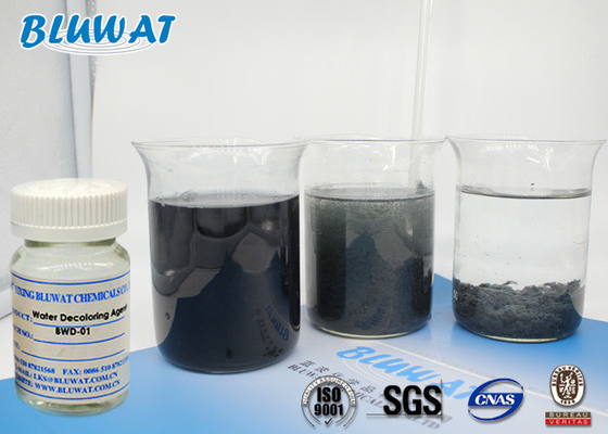 Blufloc Decoloring Agent Xử lý nước 30% Dung dịch nước Giá trị PH 3-6 BWD-01