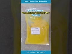 Làm thế nào để hòa tan PolyAluminum Chloride (PAC) để xử lý nước.