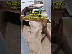 Polyacrylamide Polymers Flocculant cho xử lý nước thải nhà máy cát