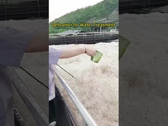 Làm thế nào để giảm bọt trong xử lý nước thải?