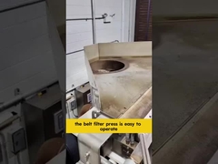 Điều trị nước Hóa chất làm việc với máy ép lọc dây đai