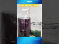 Thử nghiệm xử lý nước thải dệt may.