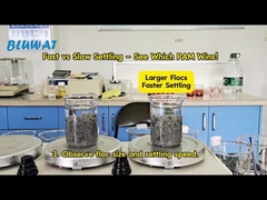 PAM Flocculant: Cái nào lắng đọng bùn nhanh hơn?