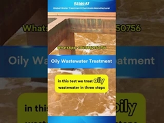 Xử lý nước thải dầu bằng #Chất_tách_nhũ_tương và #PAM | Hóa chất Bluwat #Xử_lý_nước_thải